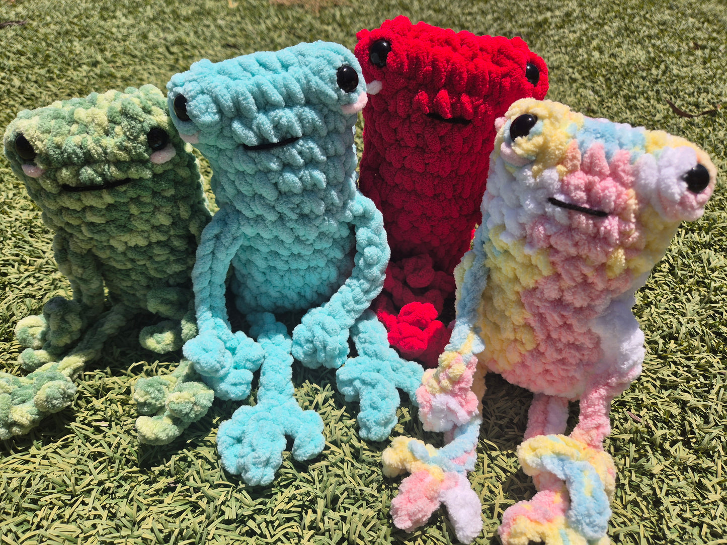 Crochet Frogs