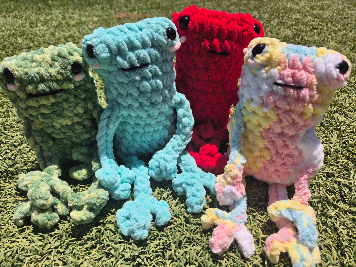 Crochet Frogs