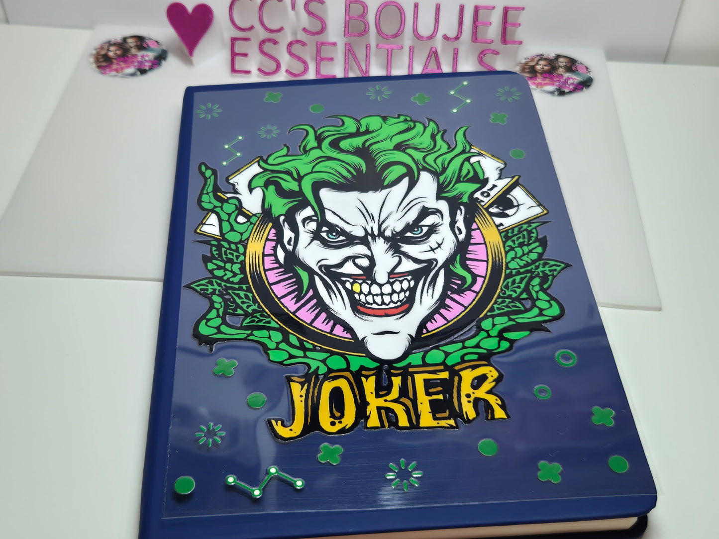 GREEN CLOWN A5 CATALOUGE WRAP