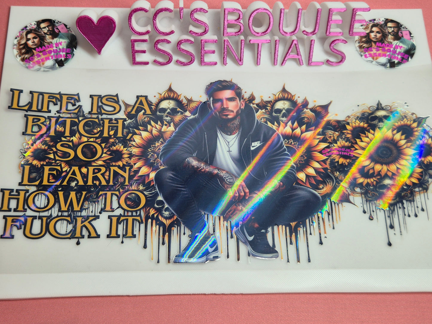 LIFES A BI%CH HOLO EXCLUSIVE