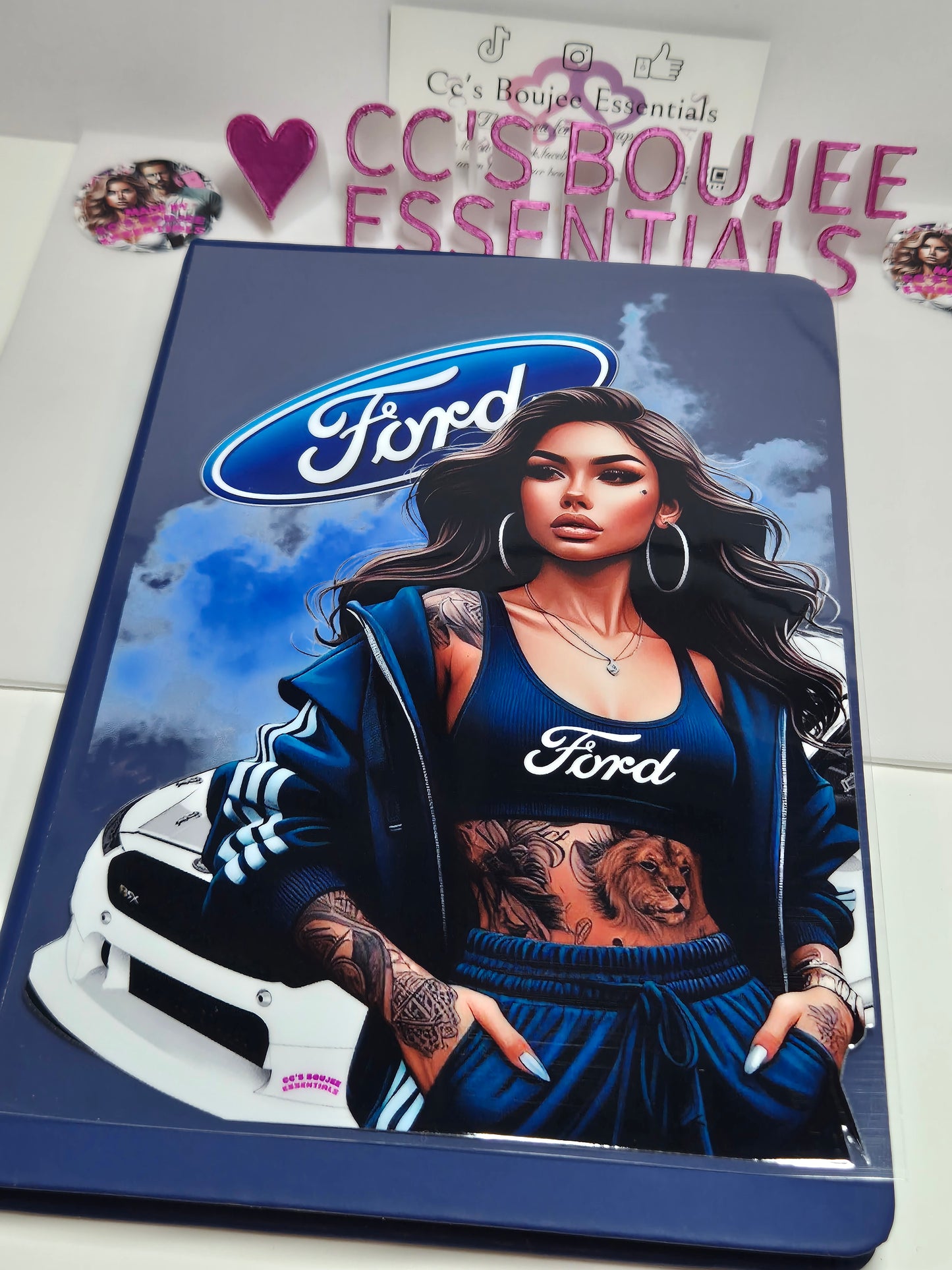 F CAR GIRL A5 EXCLUSIVE