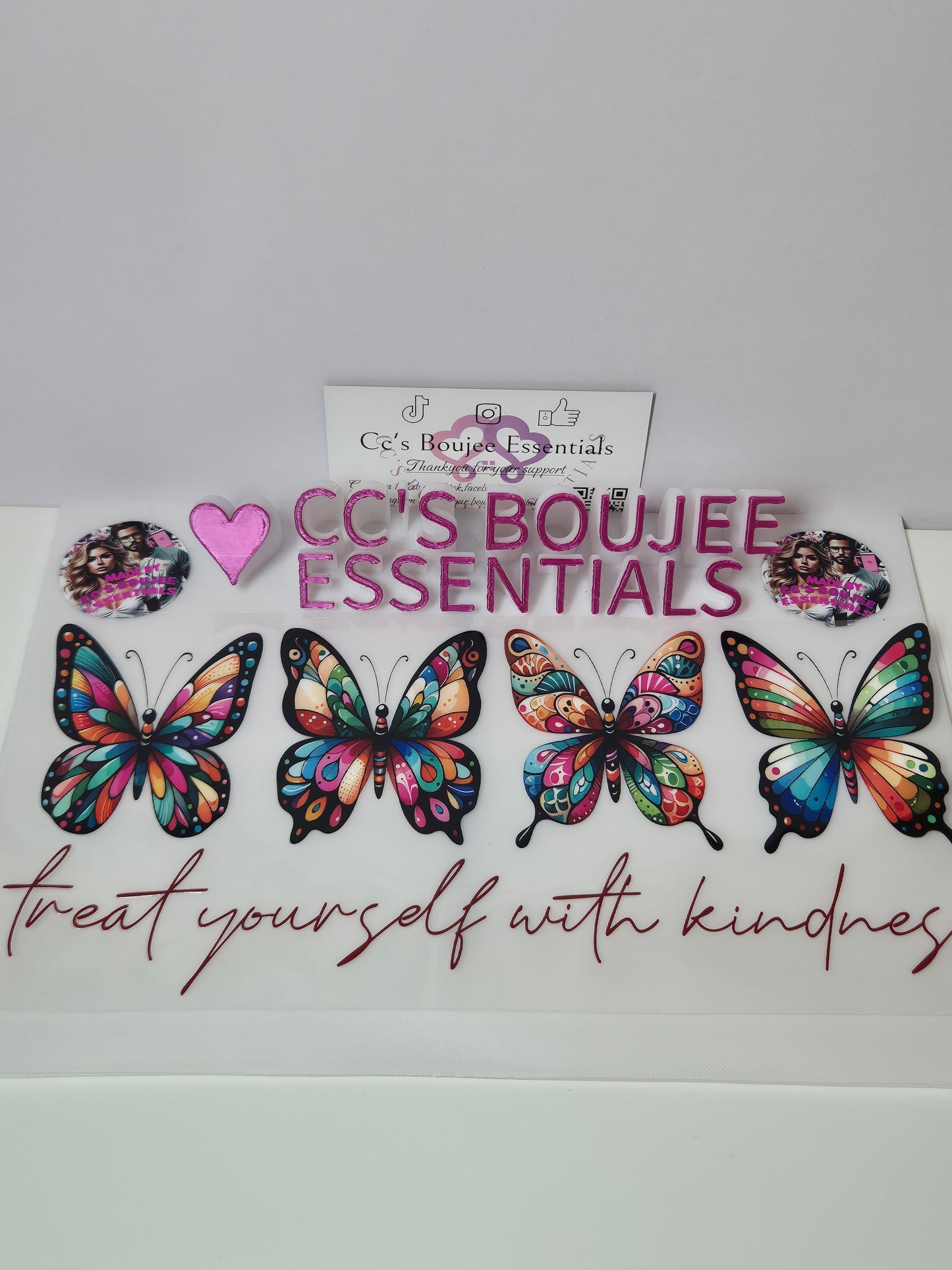 TREAT YOURSELF WITH KINDNESS BUTTERFLY #WRAP