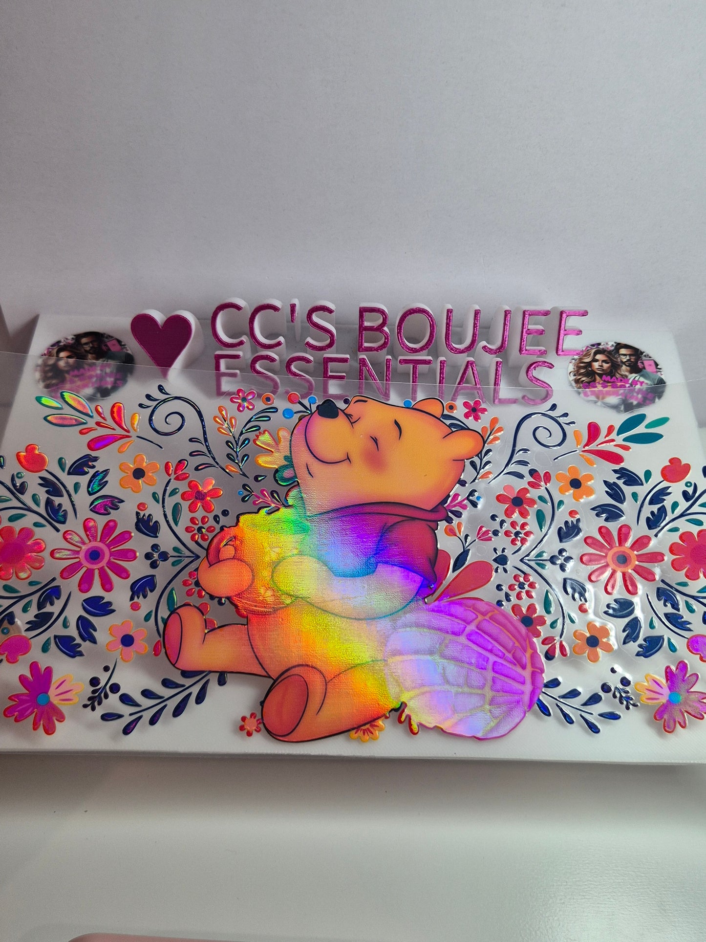 POOH WITH CUP CATALOUGE HOLOGRAPHIC WRAP