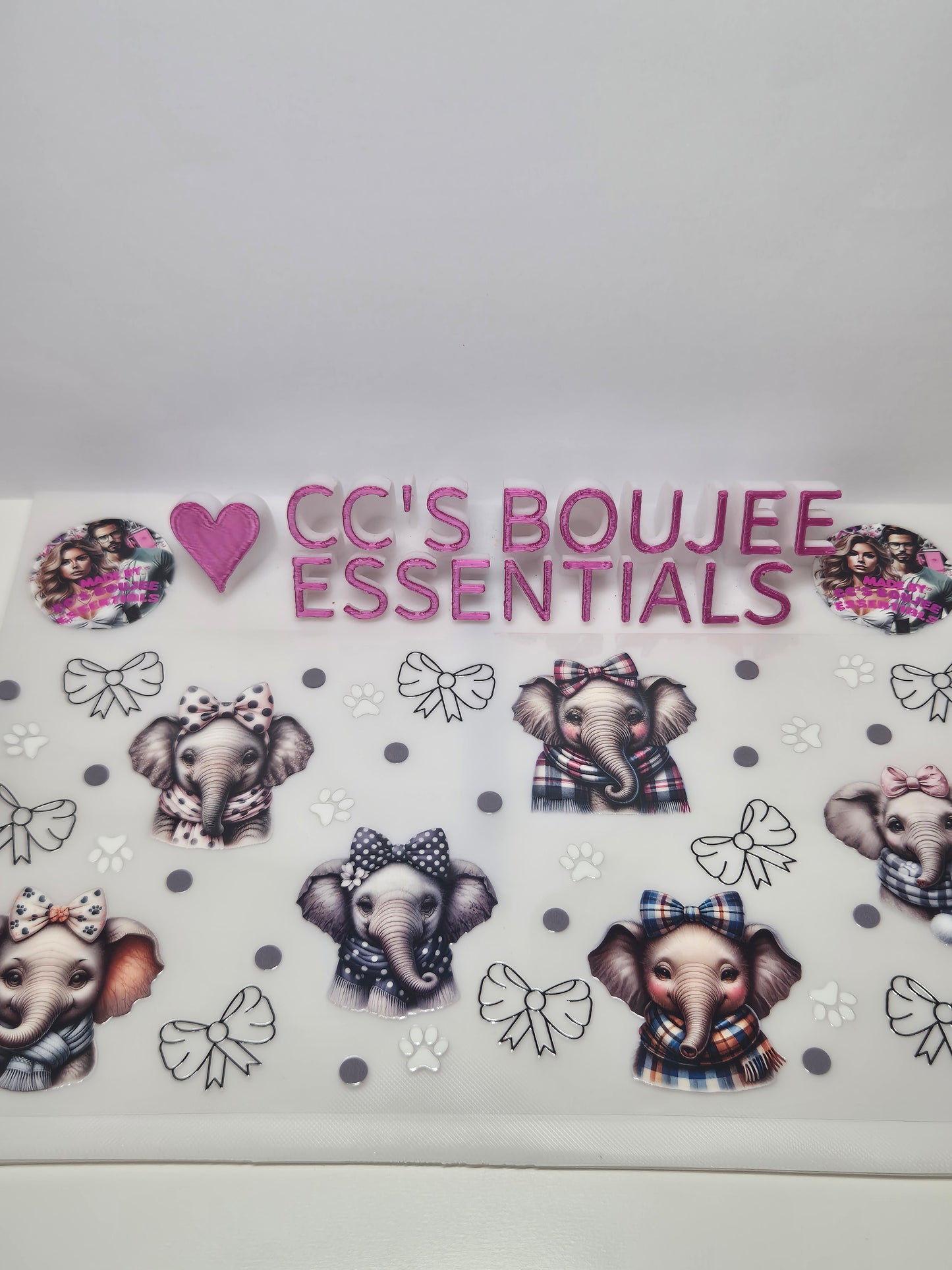 LITTLE GREY ELEPHANTS #WRAP