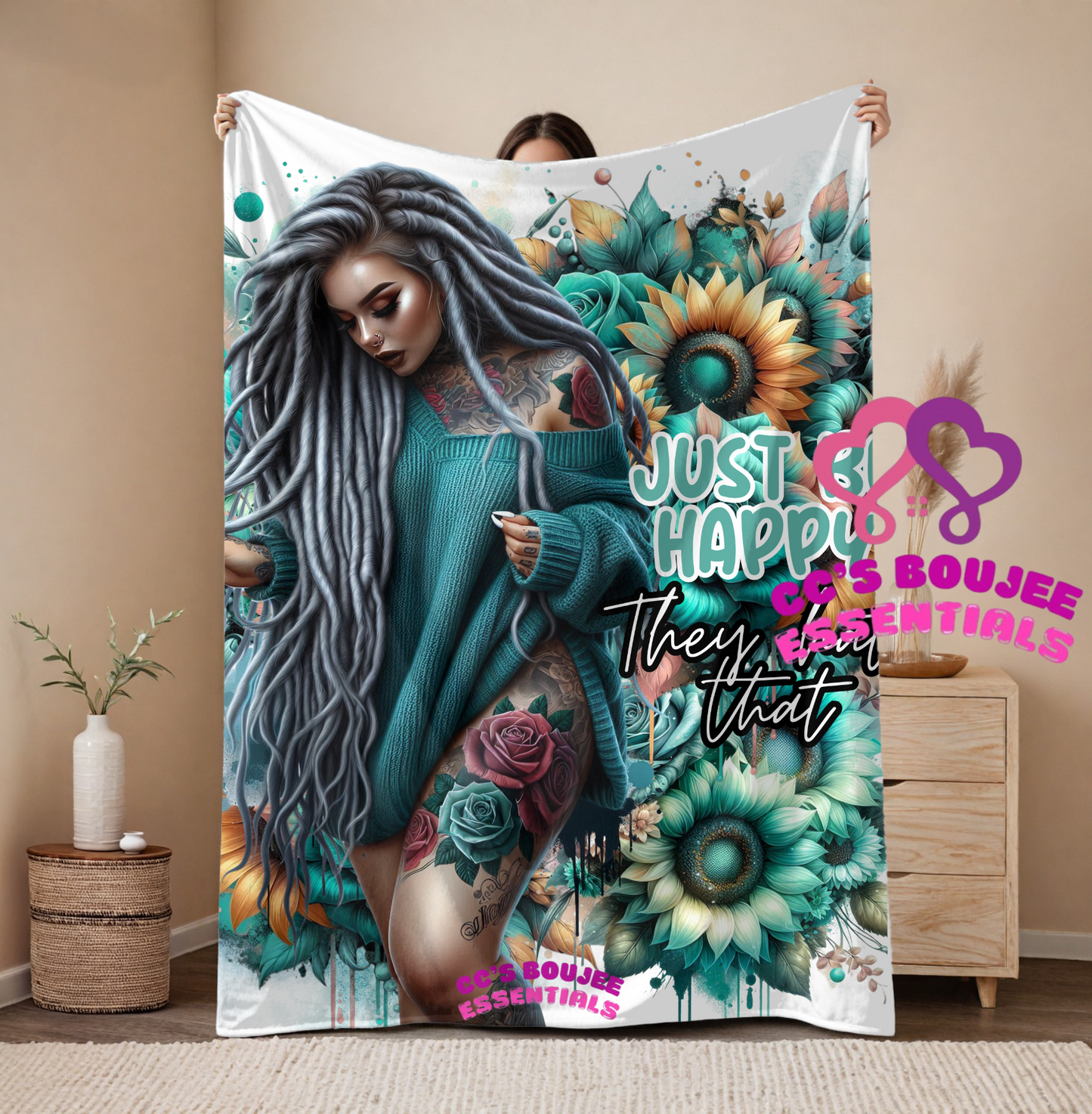 JUST BE HAPPY THEY HATE THAT BLANKET