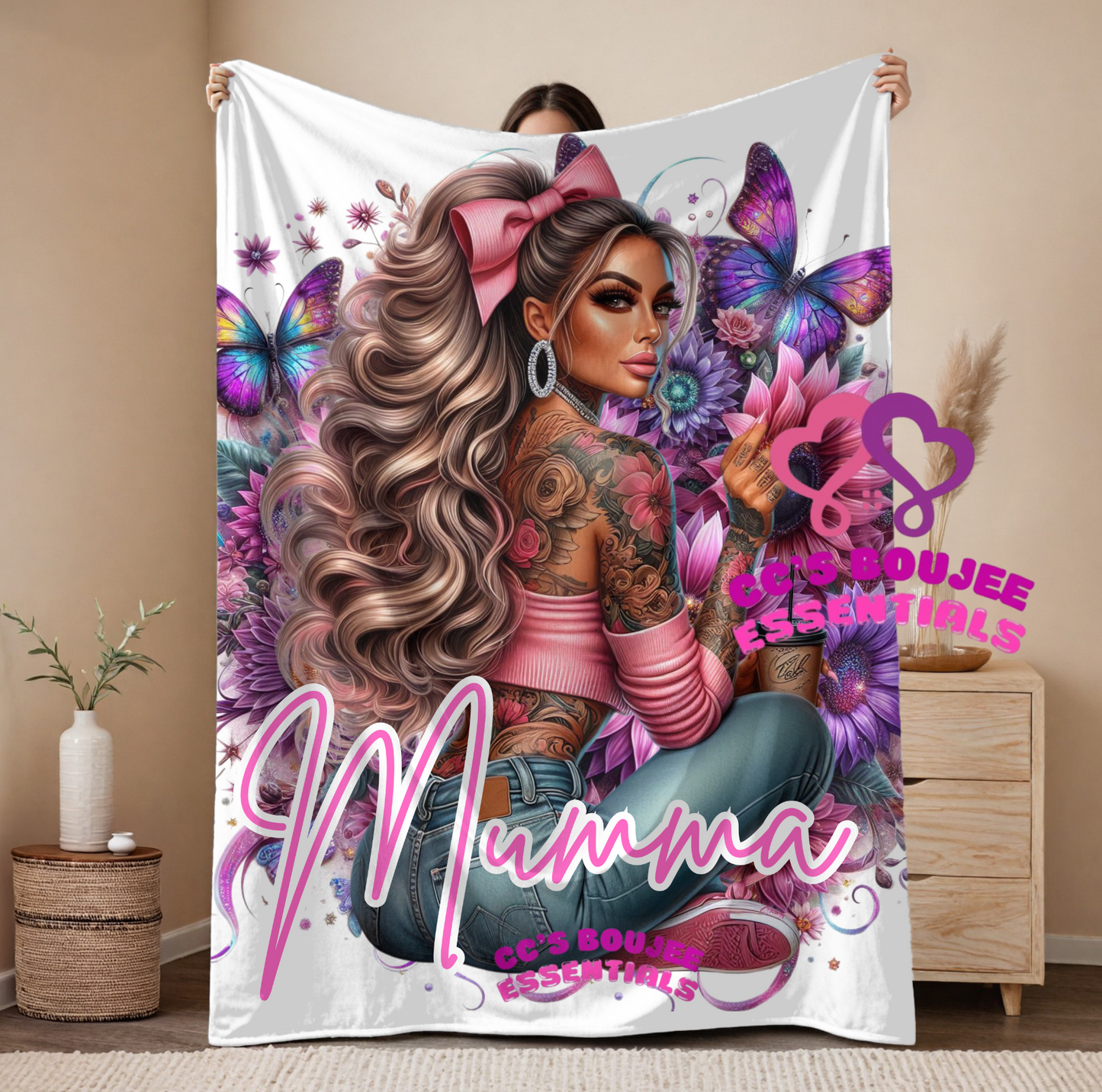 PINK MUMMA BLANKET