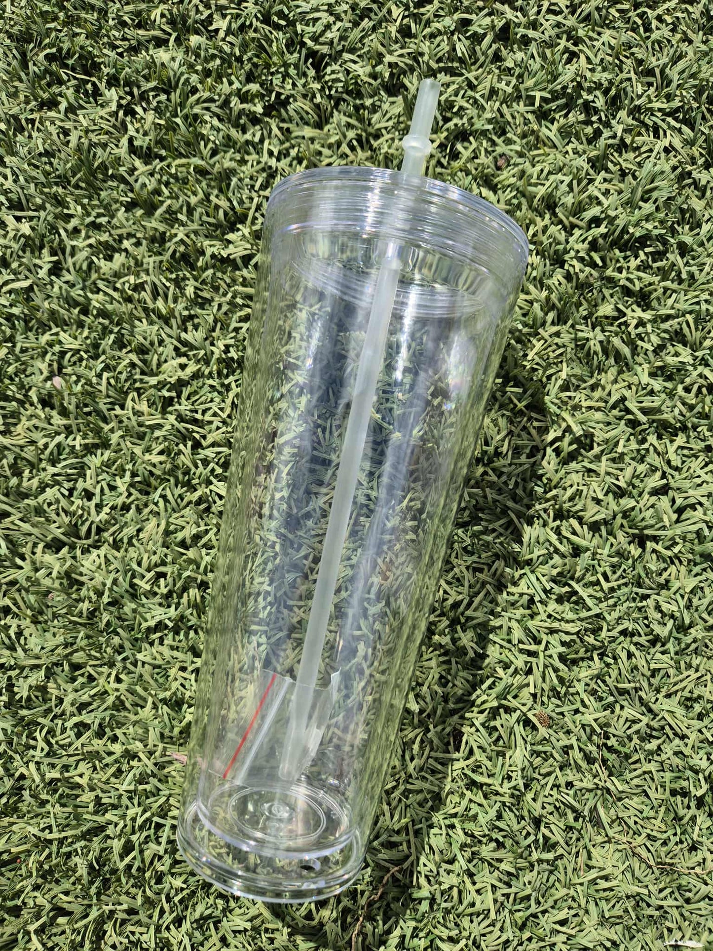 24OZ STADIUM CLEAR SNOW GLOBE BLANK