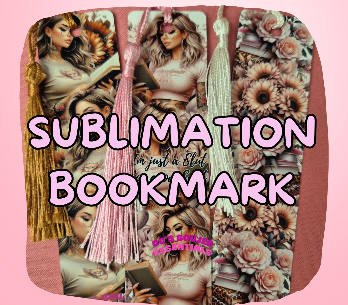 SUBLIMATION METAL BOOKMARK