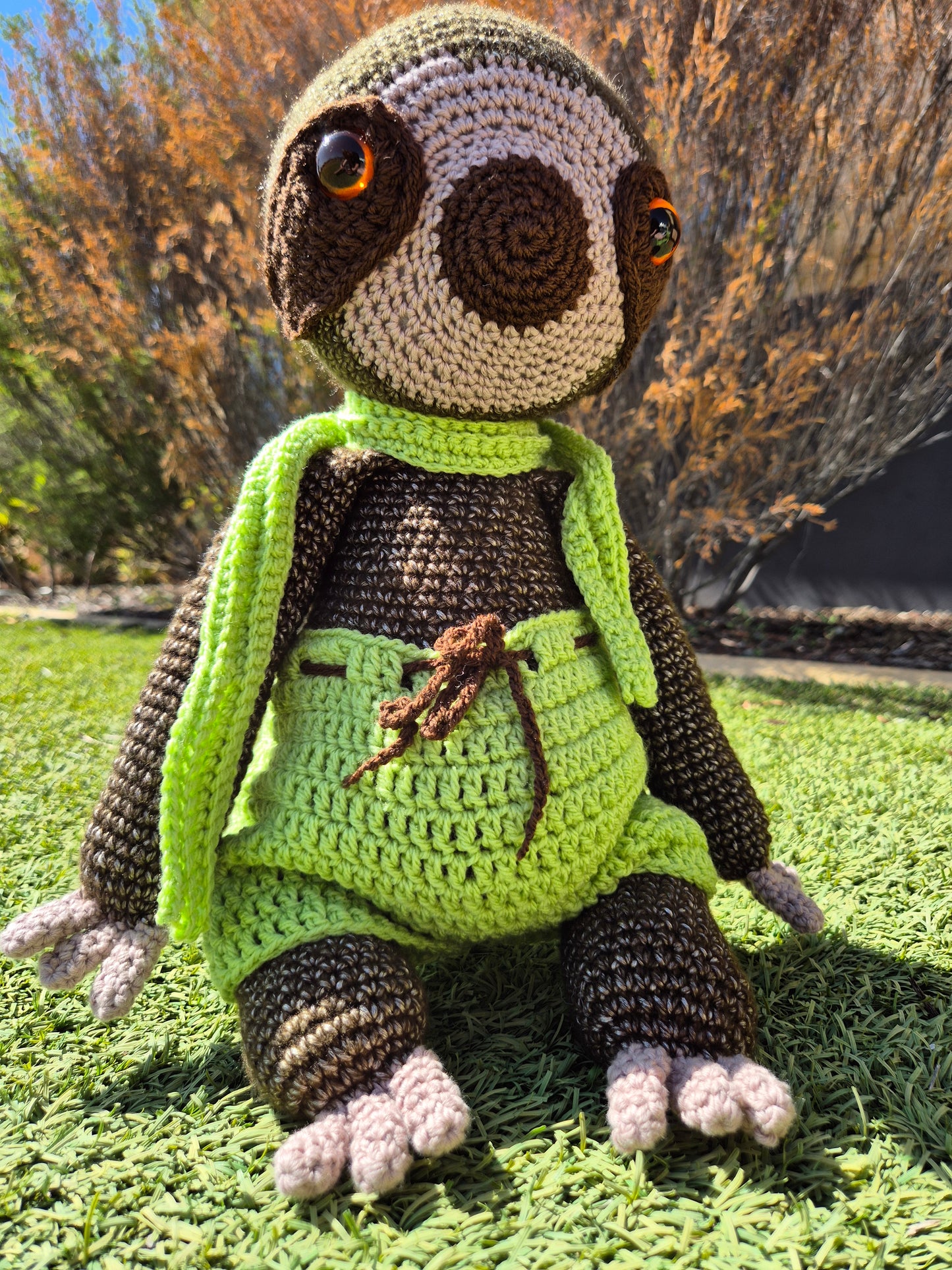 Crochet sloth
