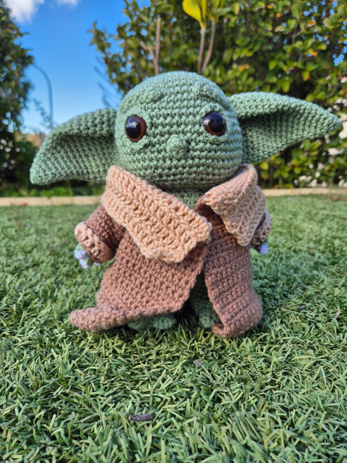 CROCHET YODA