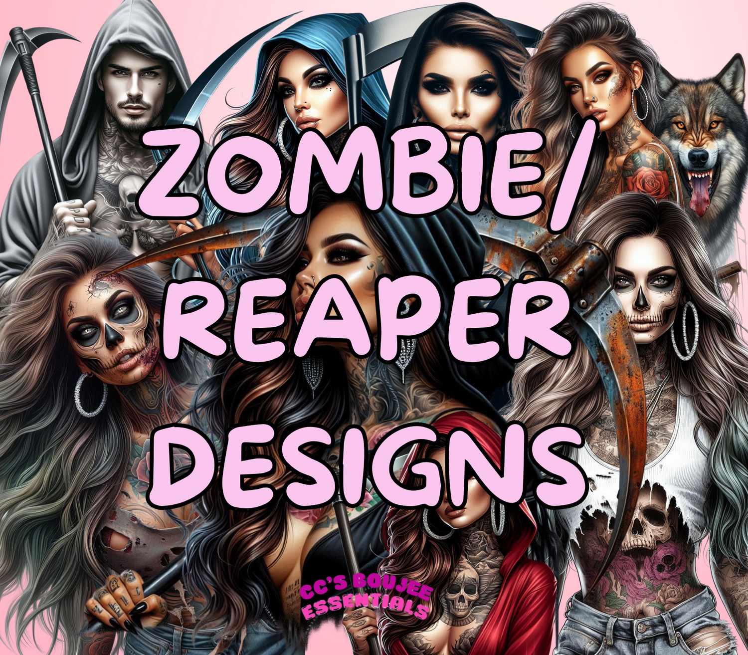 20oz ZOMBIE REAPER DESIGNS