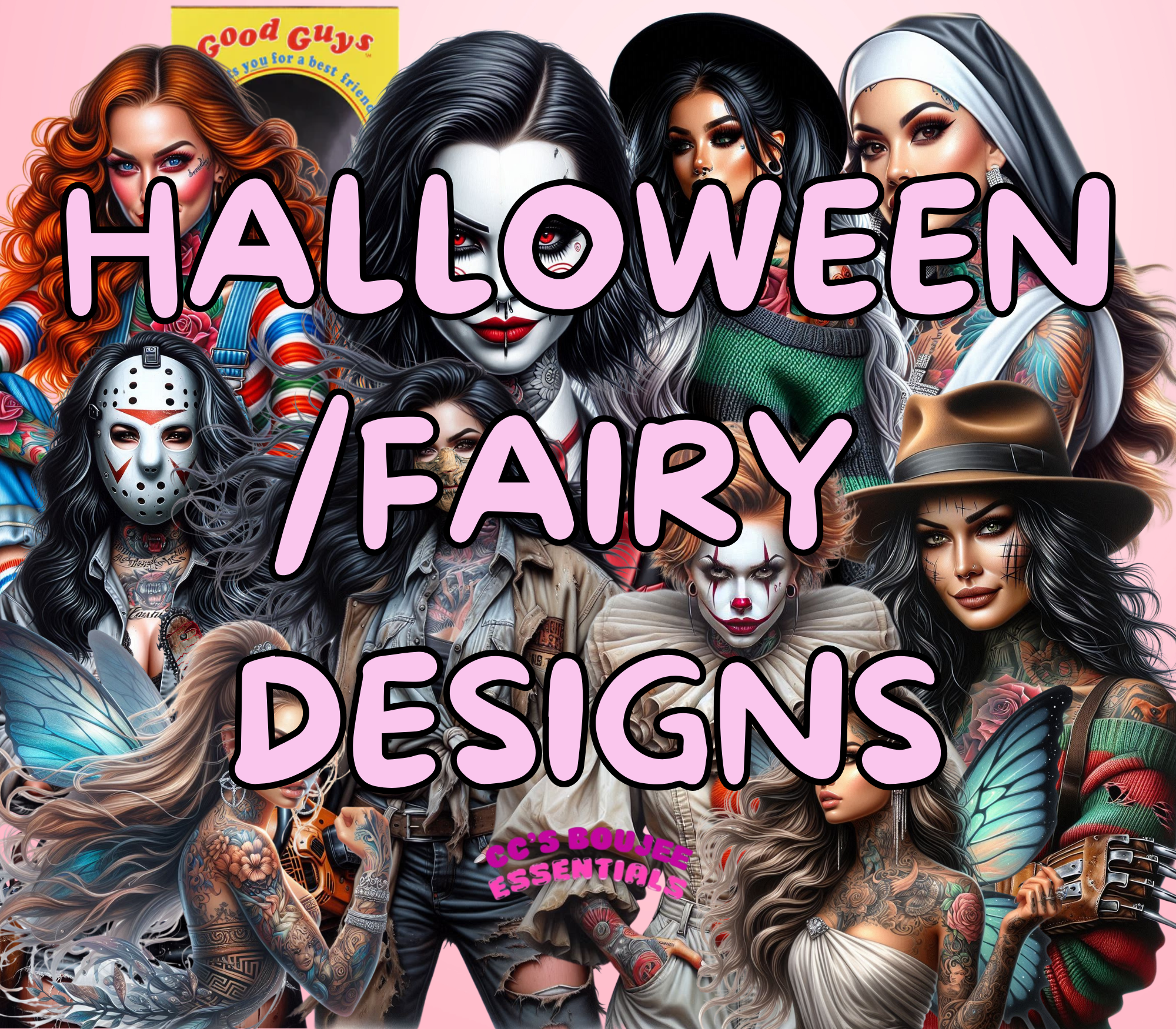 HALLOWEEN AND FAIRY DESIGNS