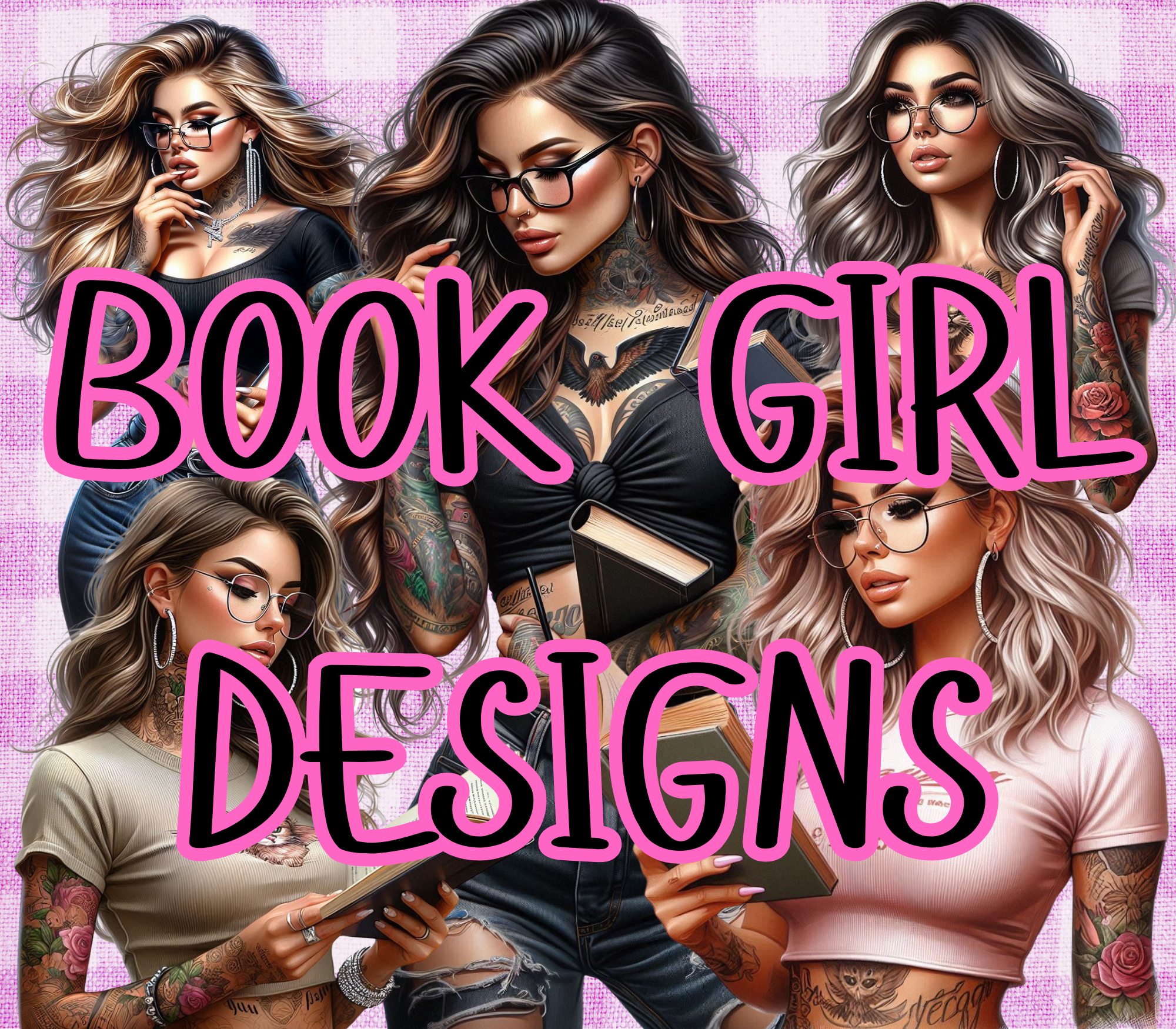 BOOK GIRL DESIGNS