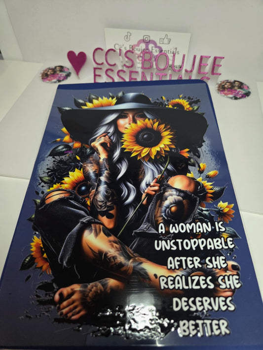 A WOMEN IS UNSTOPPABLE..A5 EXCLUSIVE
