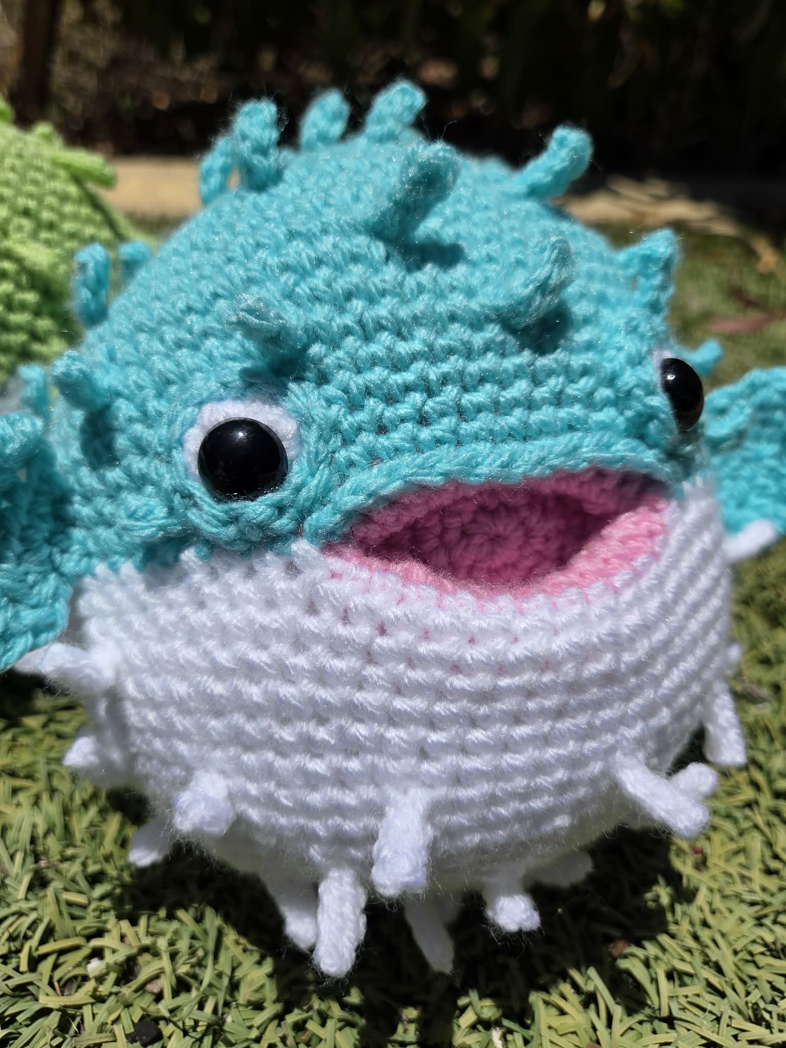 CROCHET PUFFER FISH