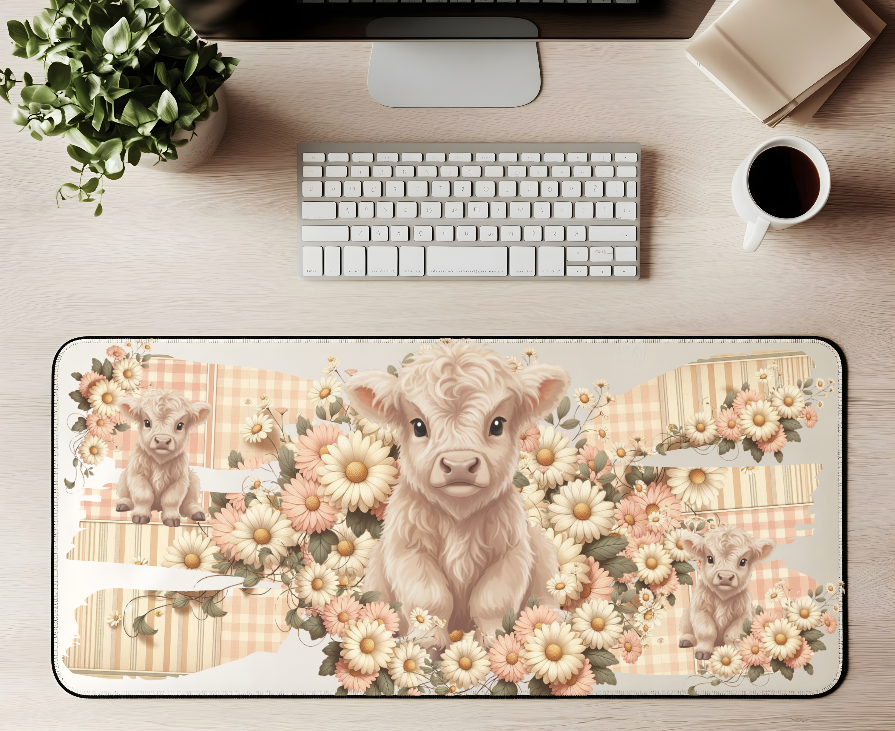 COW DESK MAT