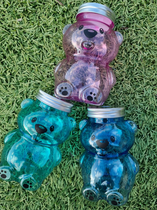 Teddy Bear Plastic Tumbler