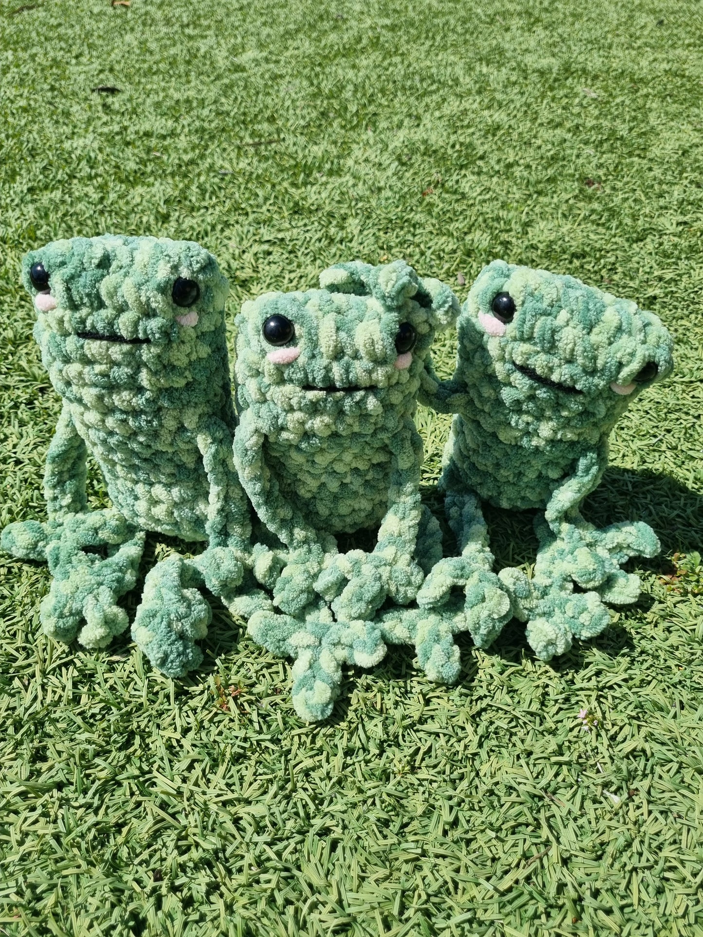 Crochet Frogs