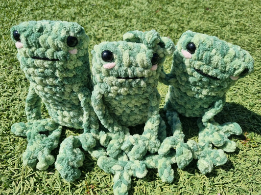 Crochet Frogs