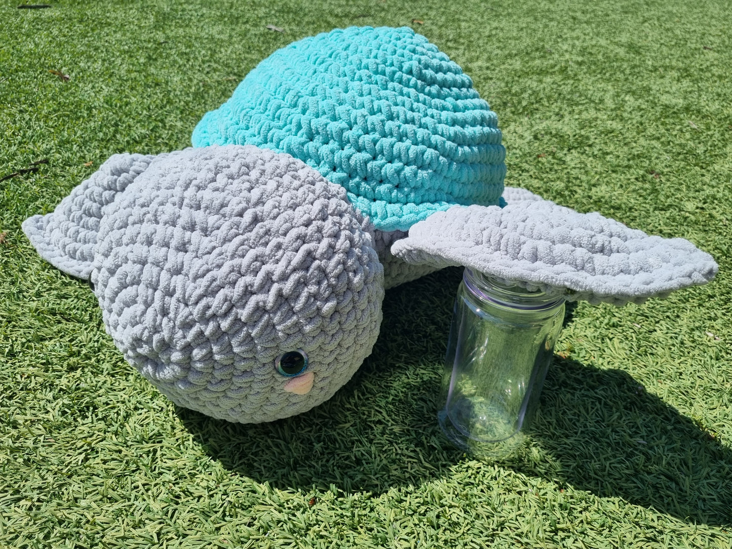 Giant Crochet turtle