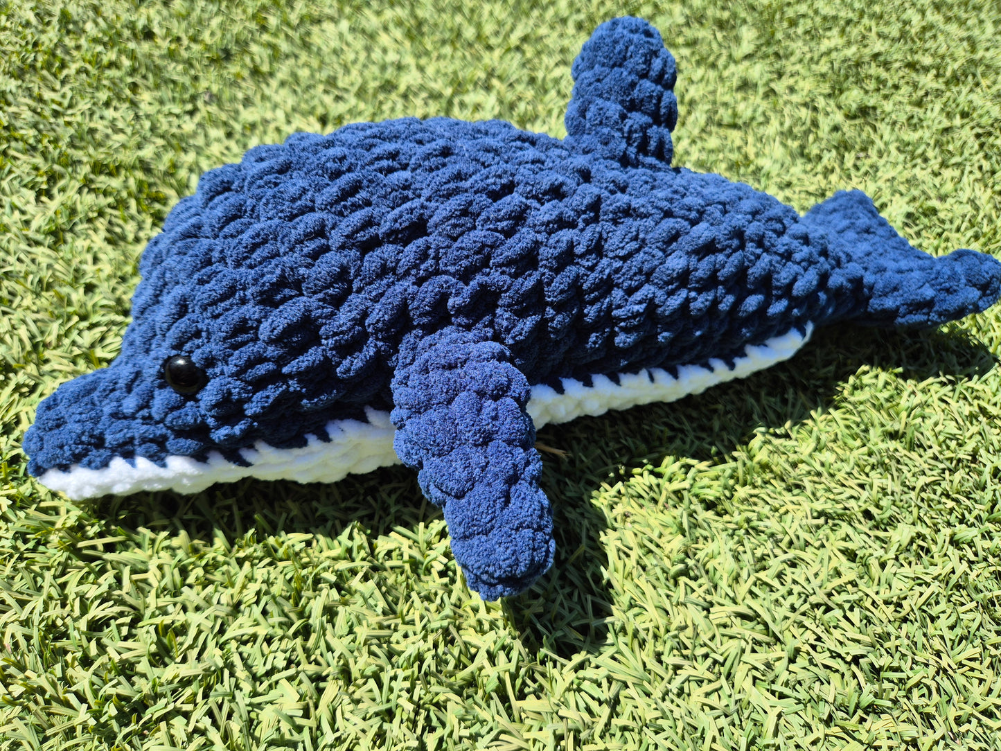 Crochet dolphin