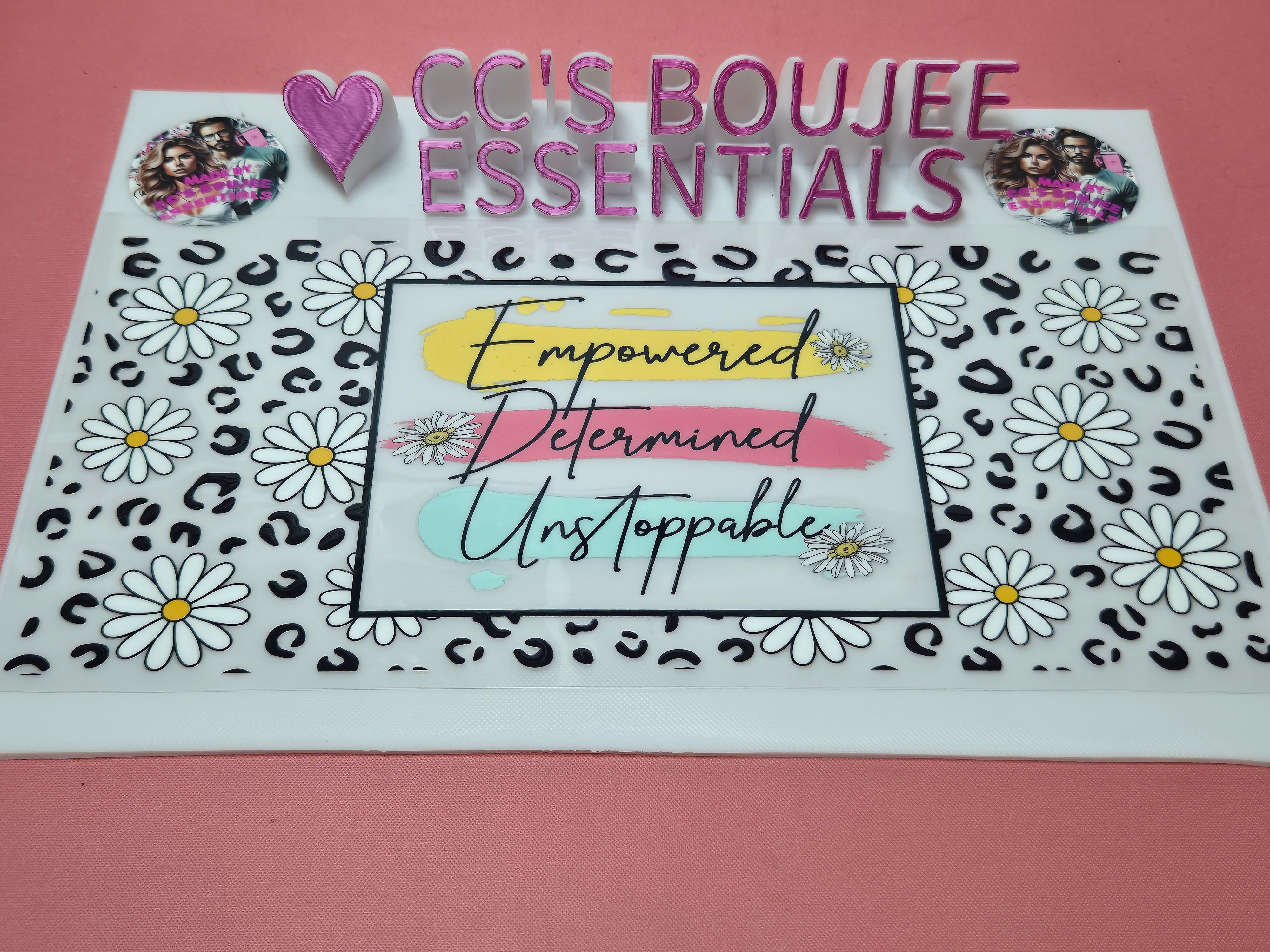 EMPOWERED DETERMINED #WRAP