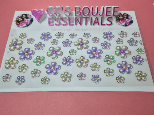 PASTEL 3D FLOWERS #WRAP