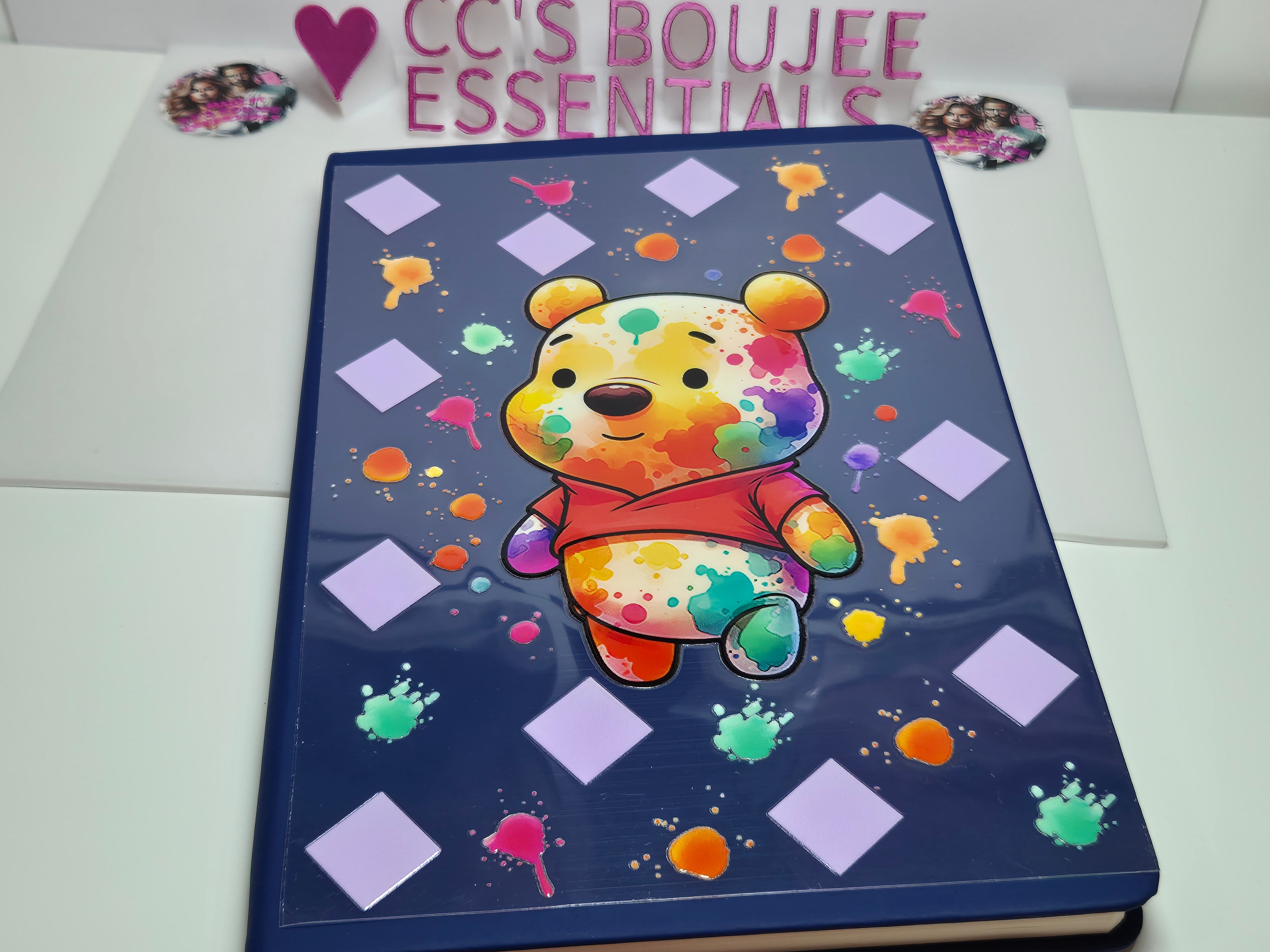 DIAMON PATTEREN BEAR A5 CATALOUGE WRAP