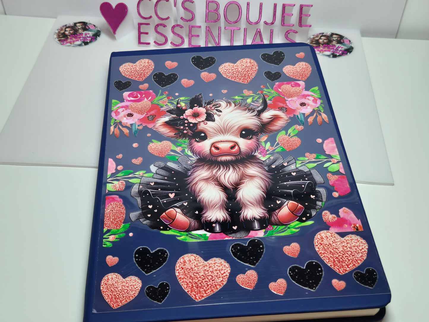 BLACK COW A5 CATALOUGE WRAP