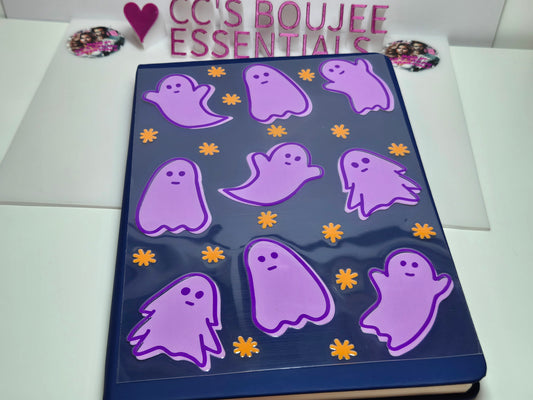 PURPLE GHOSTS A5 CATALOUGE WRAP