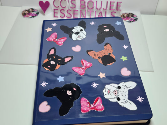 FRENCH BULLDOG A5 CATALOUGE WRAP