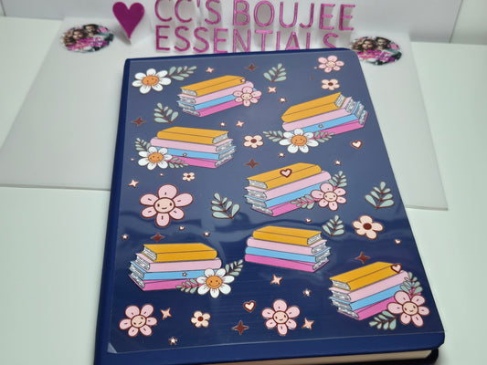 BOOKS AND FLOWERS A5 CATALOUGE WRAP