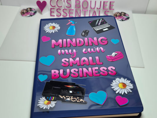 MINDING MY SMALL BUSINESS A5 CATALOUGE WRAP