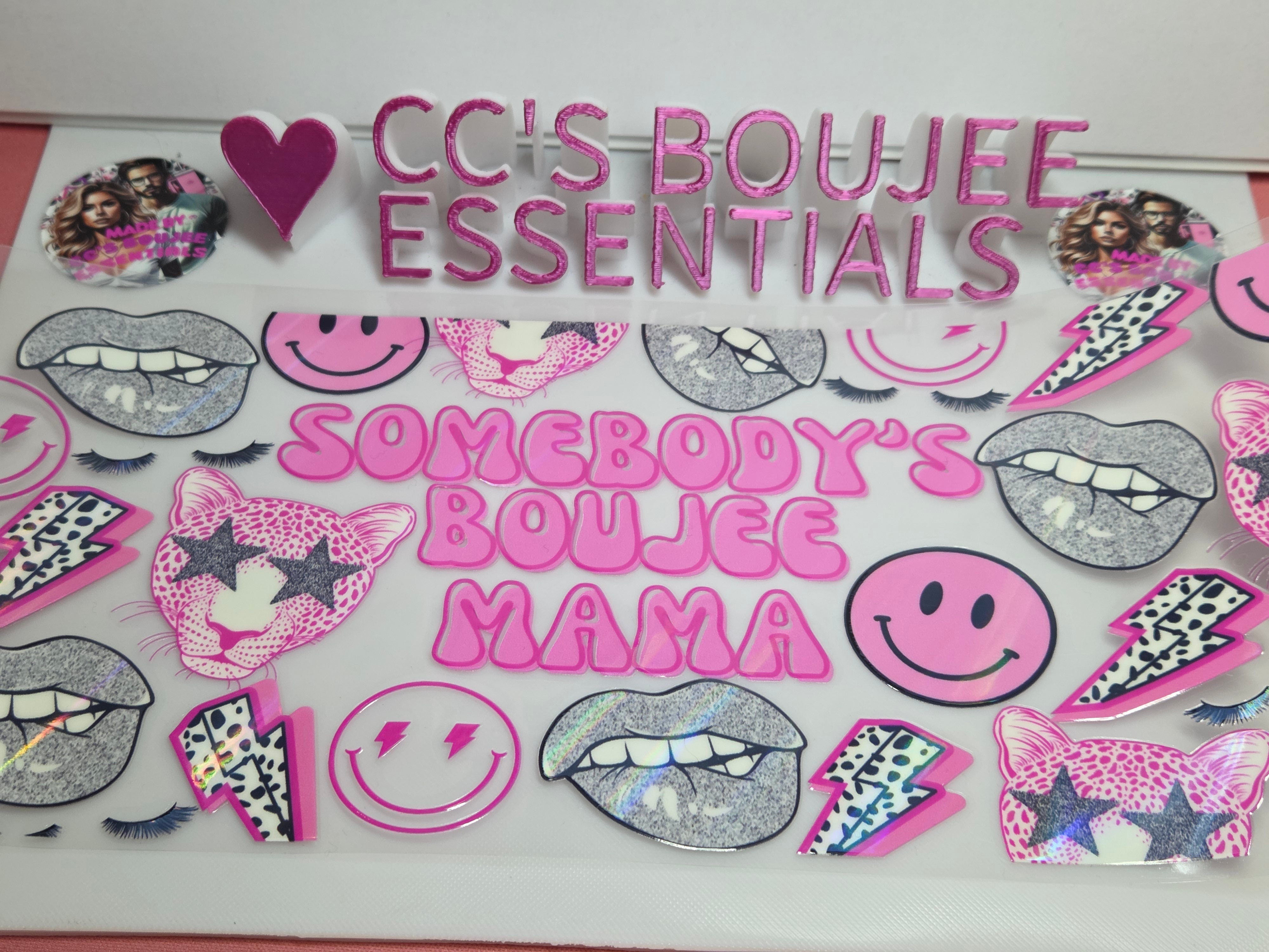 BOUJEE MAMA 16oz CATALOUGE HOLOGRAPHIC WRAP