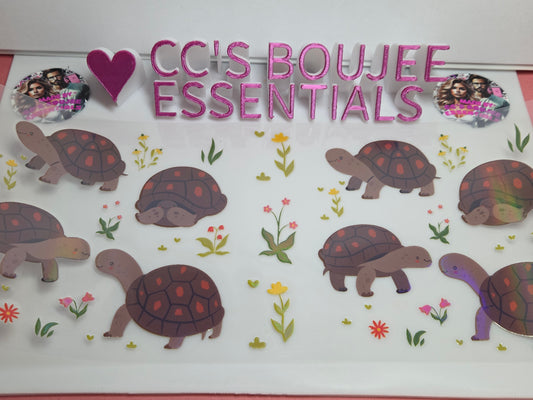 CUTE TURTLE 16oz CATALOUGE HOLOGRAPHIC WRAP