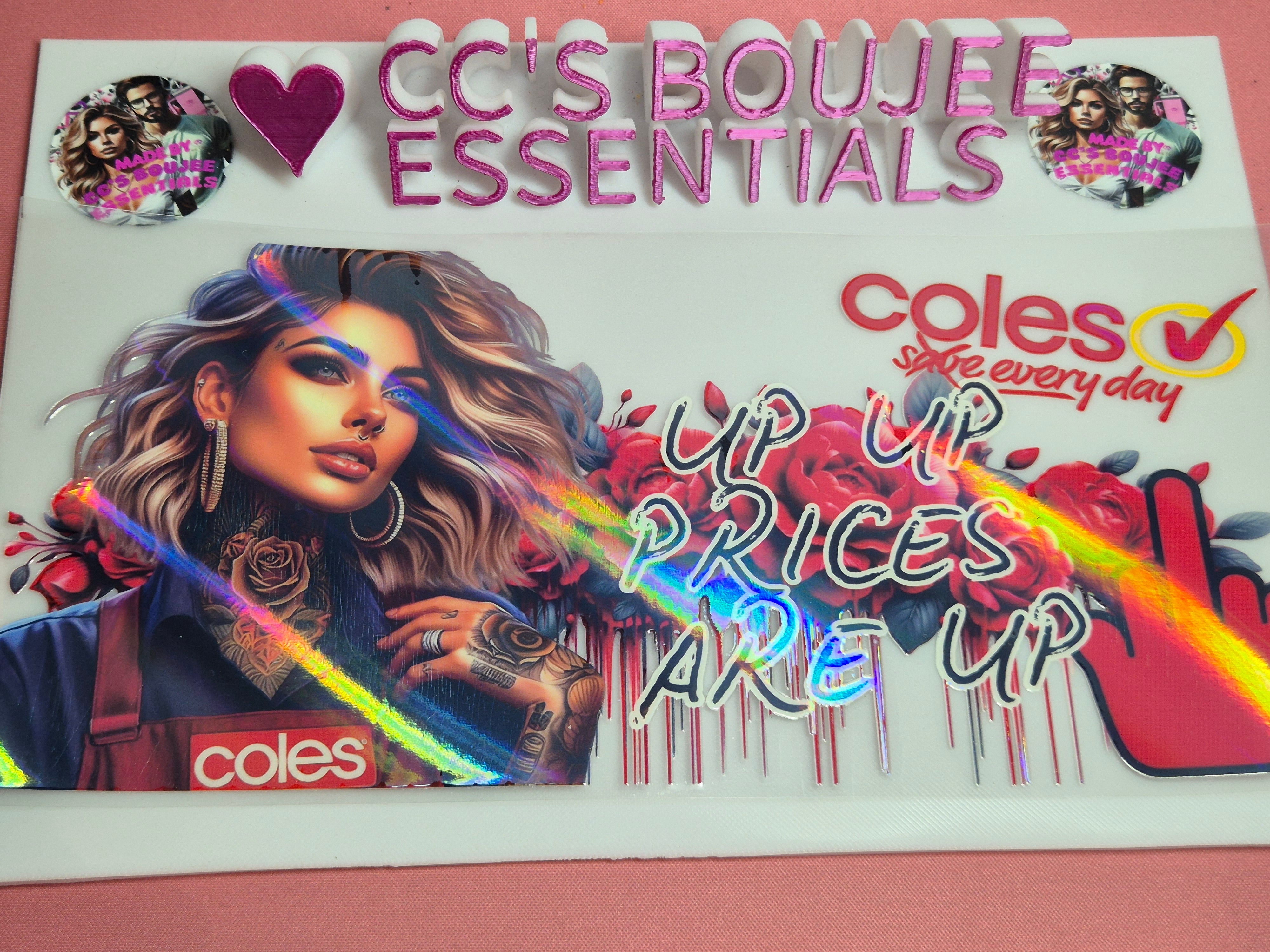 COLES GIRL HOLO EXCLUSIVE