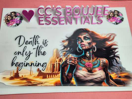 DEATH IS ONLY THE BEGINNING $1.70 EXCLUSIVE WRAP