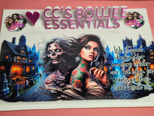 WE STOPPED LOOKING FOR MONSTERS $1.70 EXCLUSIVE WRAP