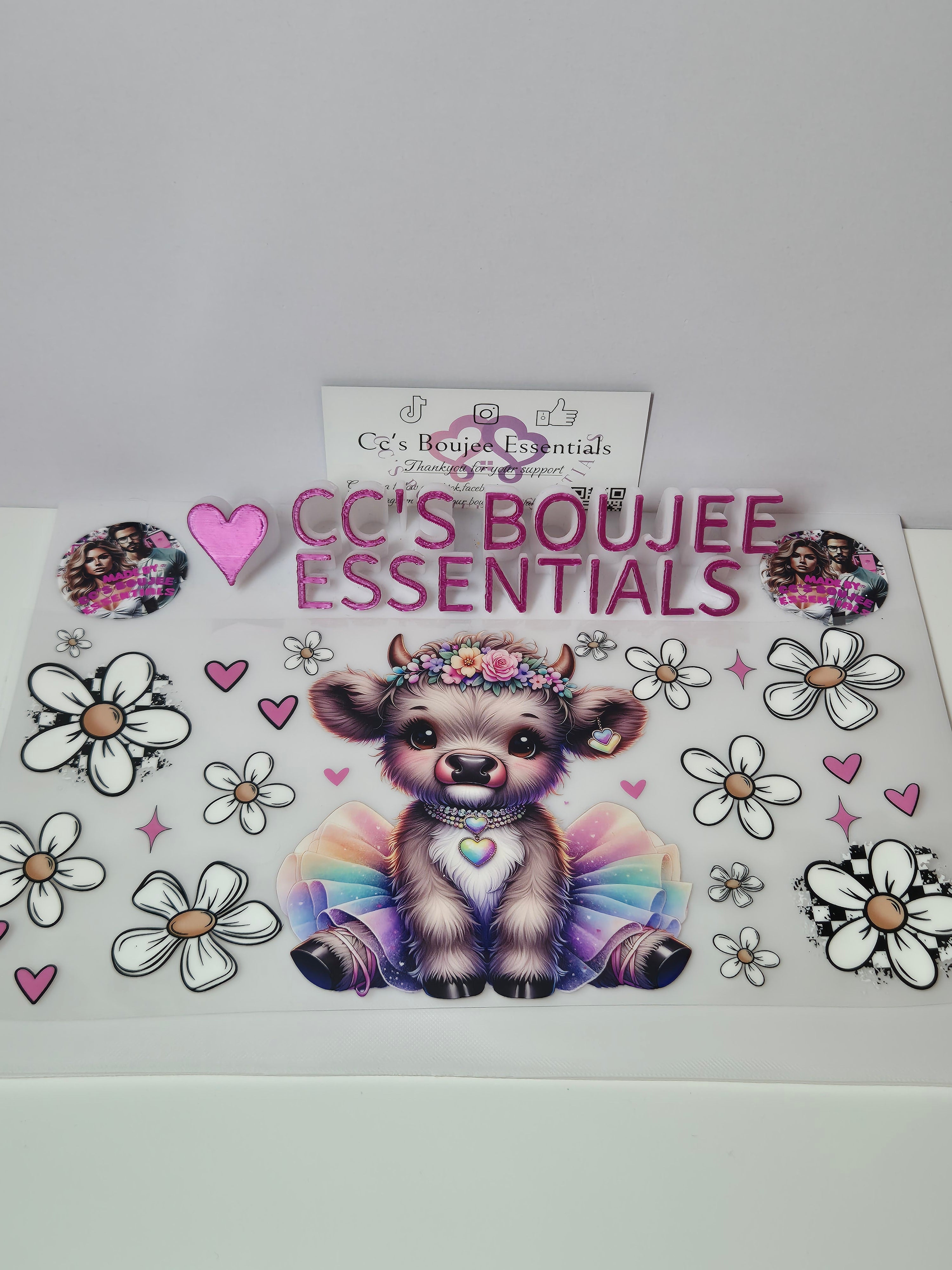 HIGHLAND COW PASTEL #WRAP