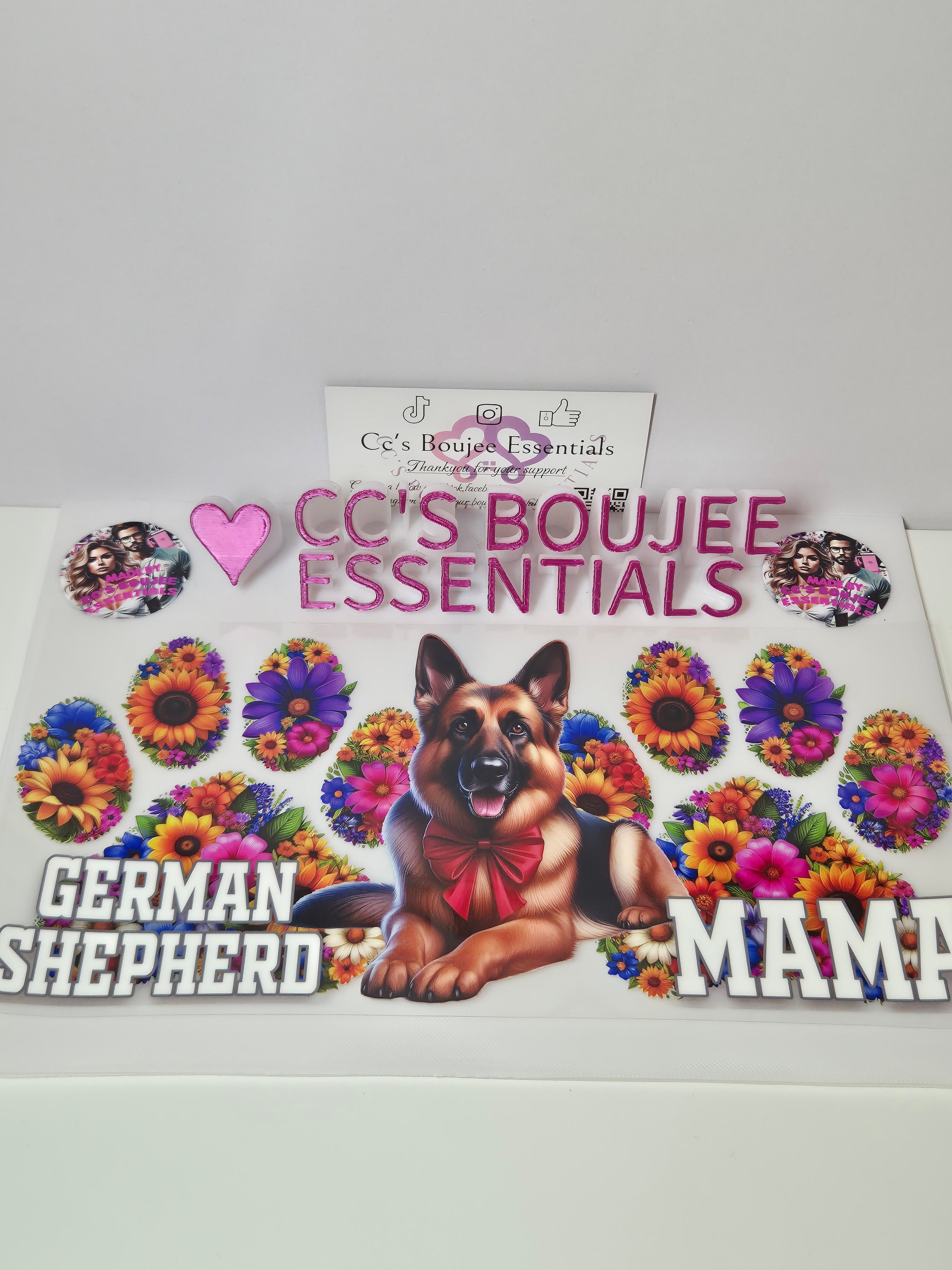 GERMAN SHEPHERD MAMA #WRAP