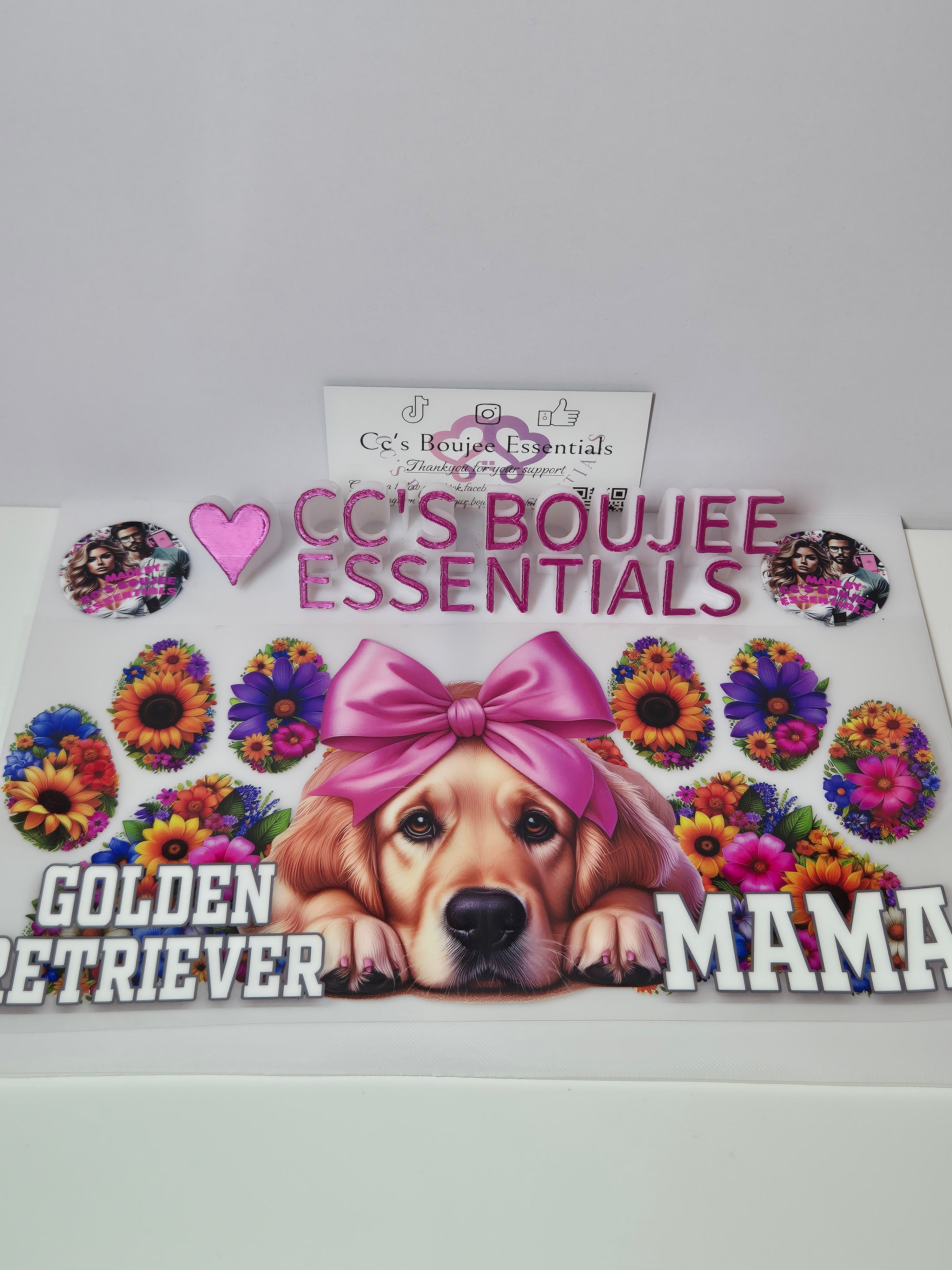 GOLDEN RETRIEVER MAMA #WRAP