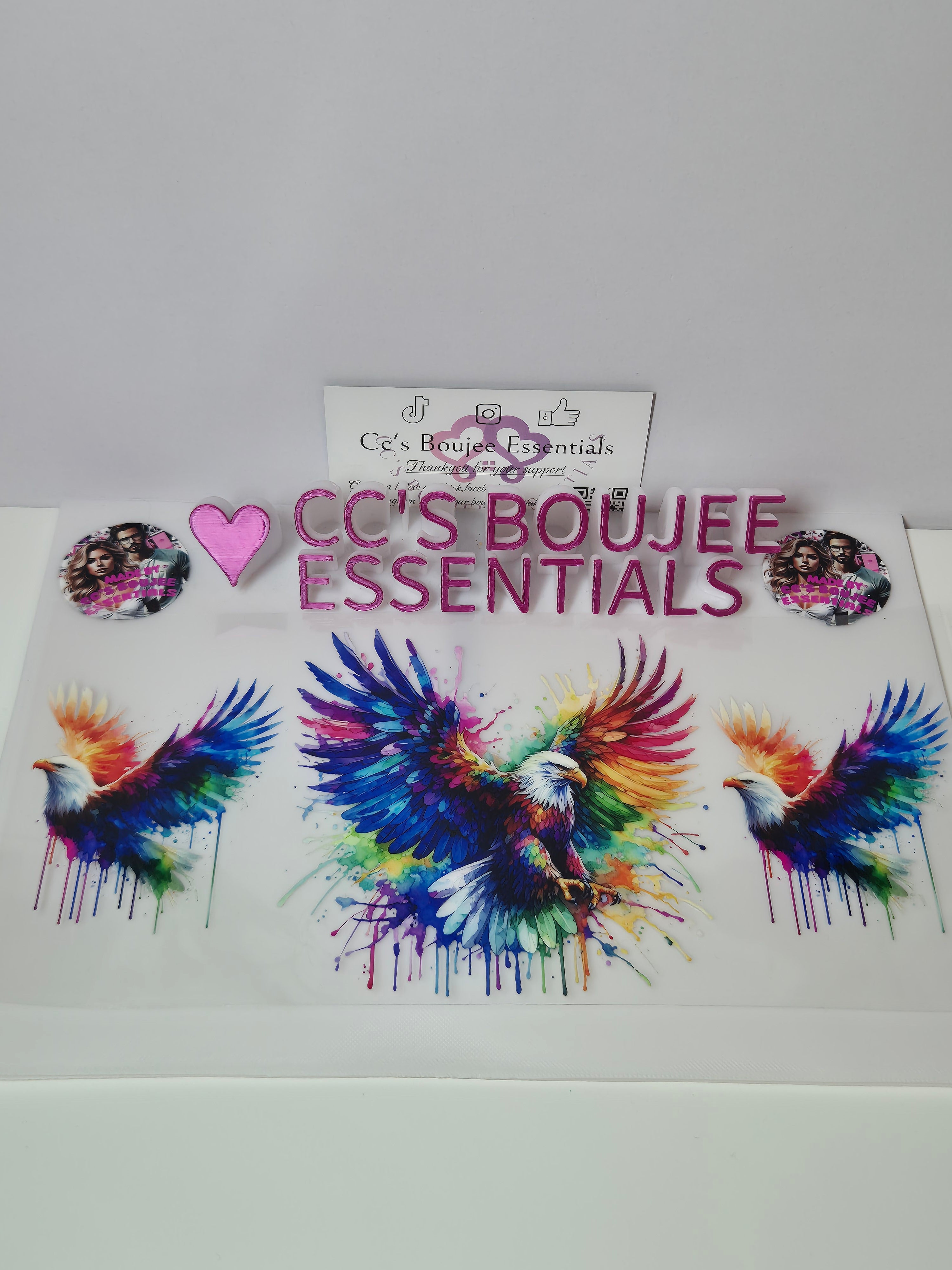 COLOURFUL PAINT SPLAT EGALE #WRAP