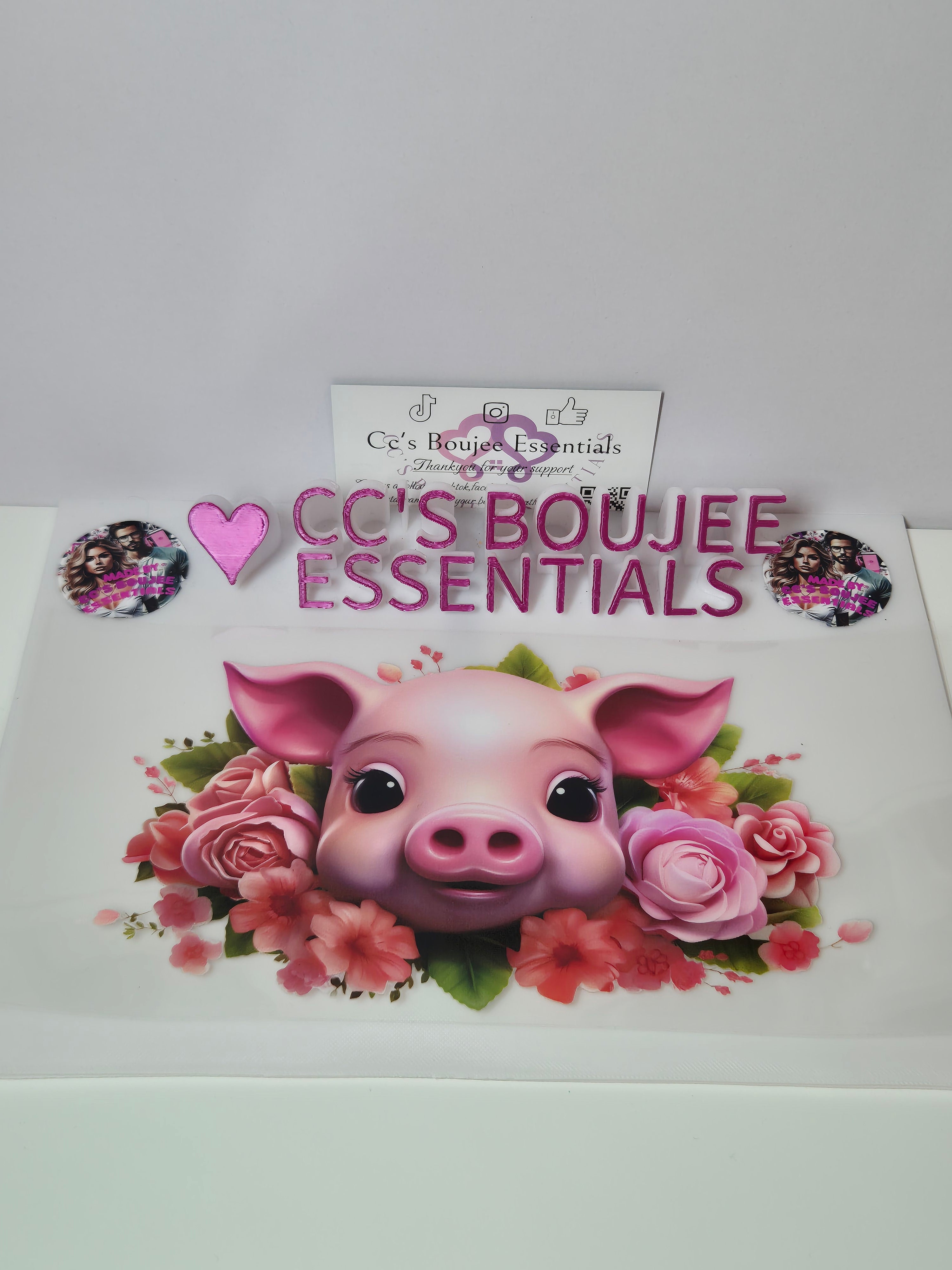 BIG PIG IN ROSES #WRAP