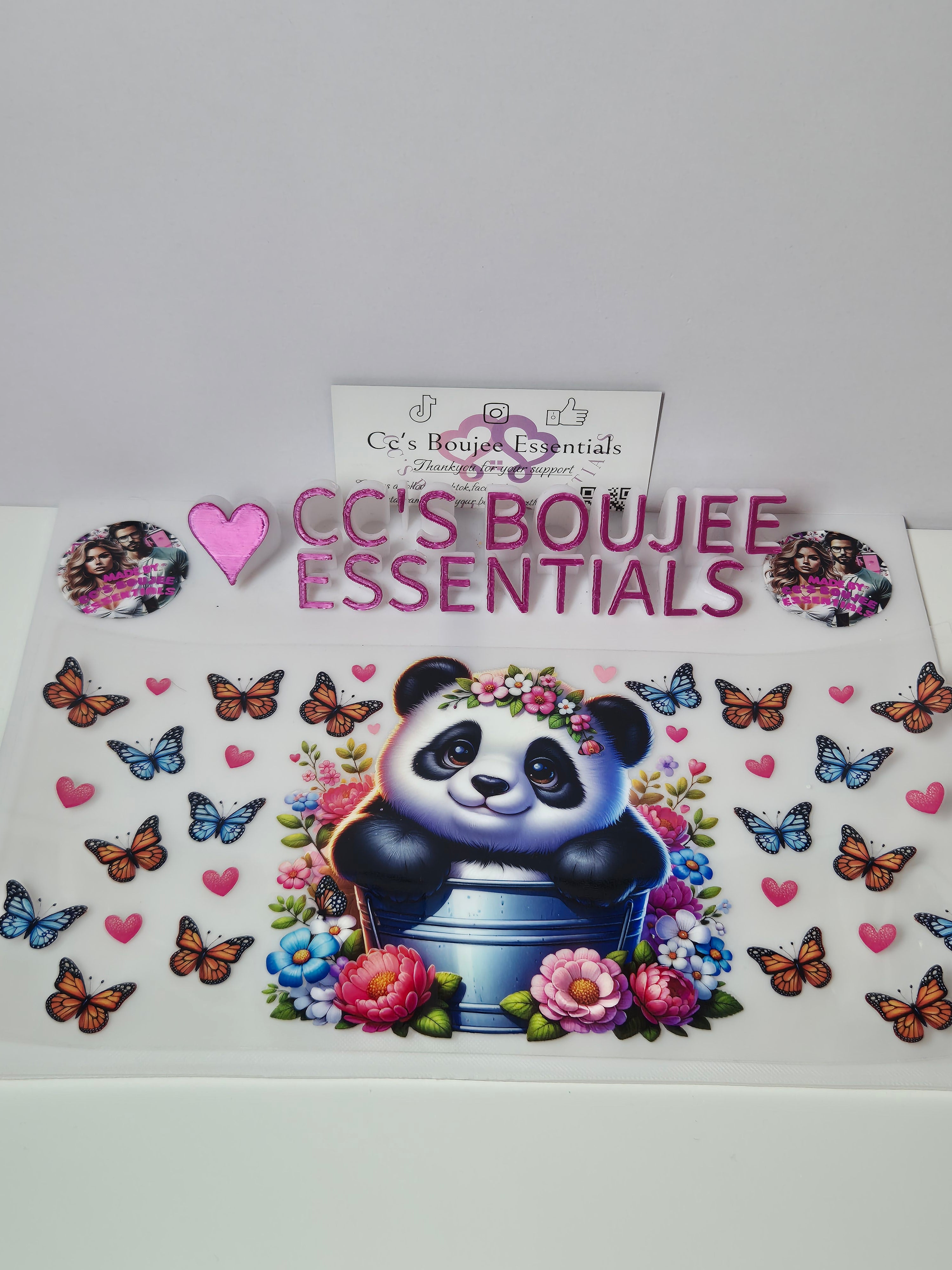 PANDA IN A BUCKET #WRAP