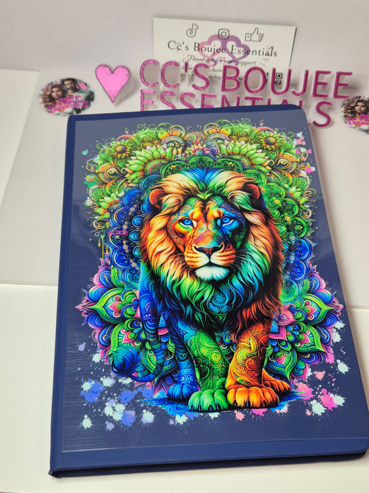 GREEN AND BLUE LION A5 EXCLUSIVE