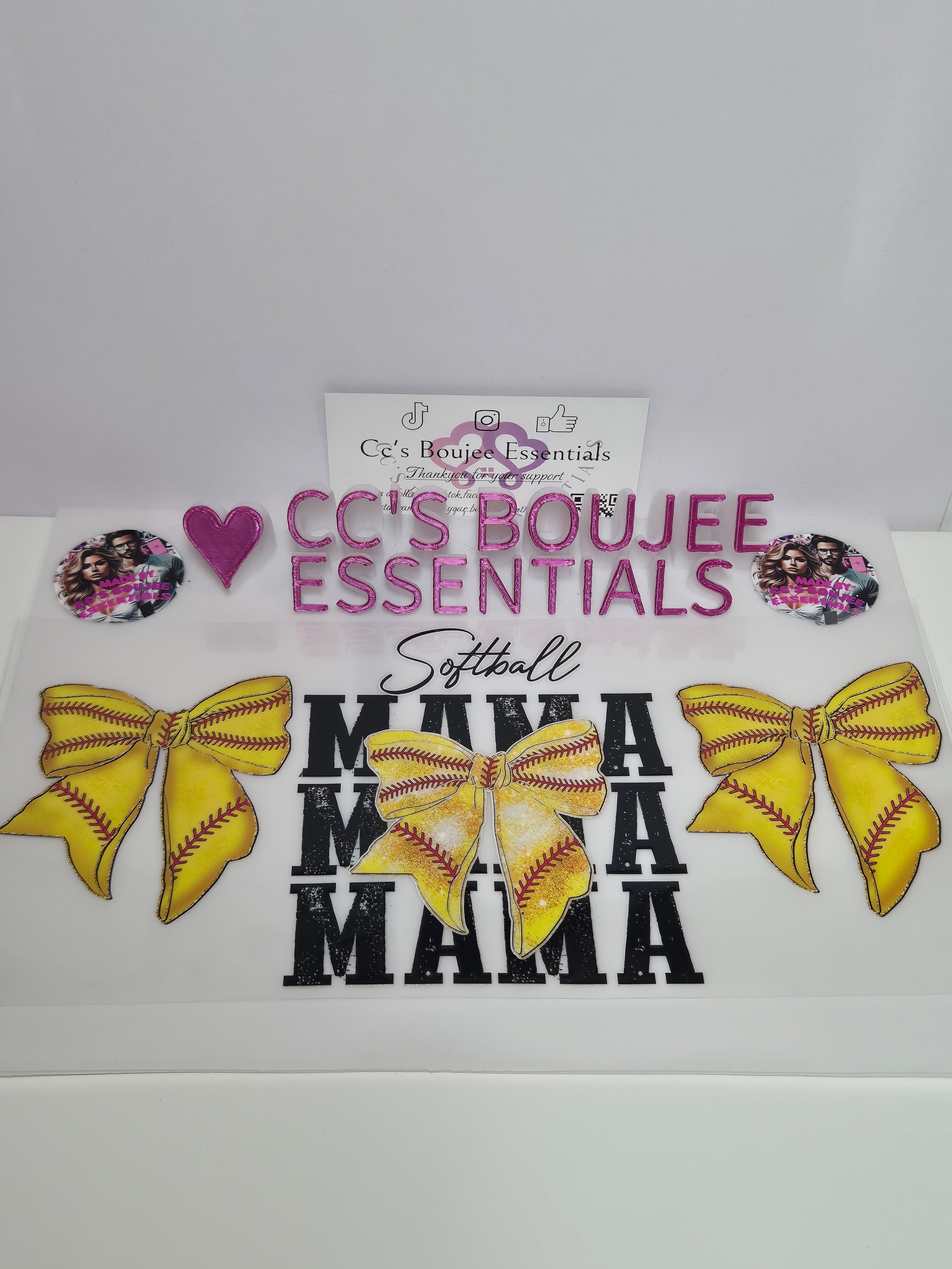 SOFTBALL MAMA #WRAP