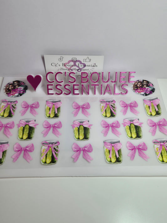 PICKLE JAR AND BOWS #WRAP