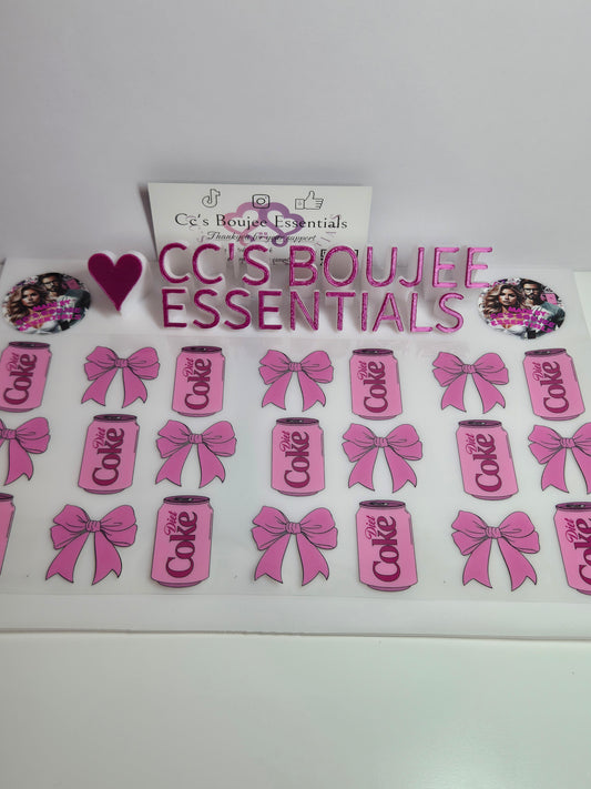 PINK COLA PINK BOWS #WRAP