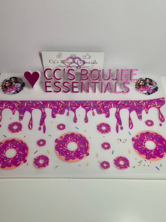 DONUTS WITH SPRINKLE DRIP #WRAP