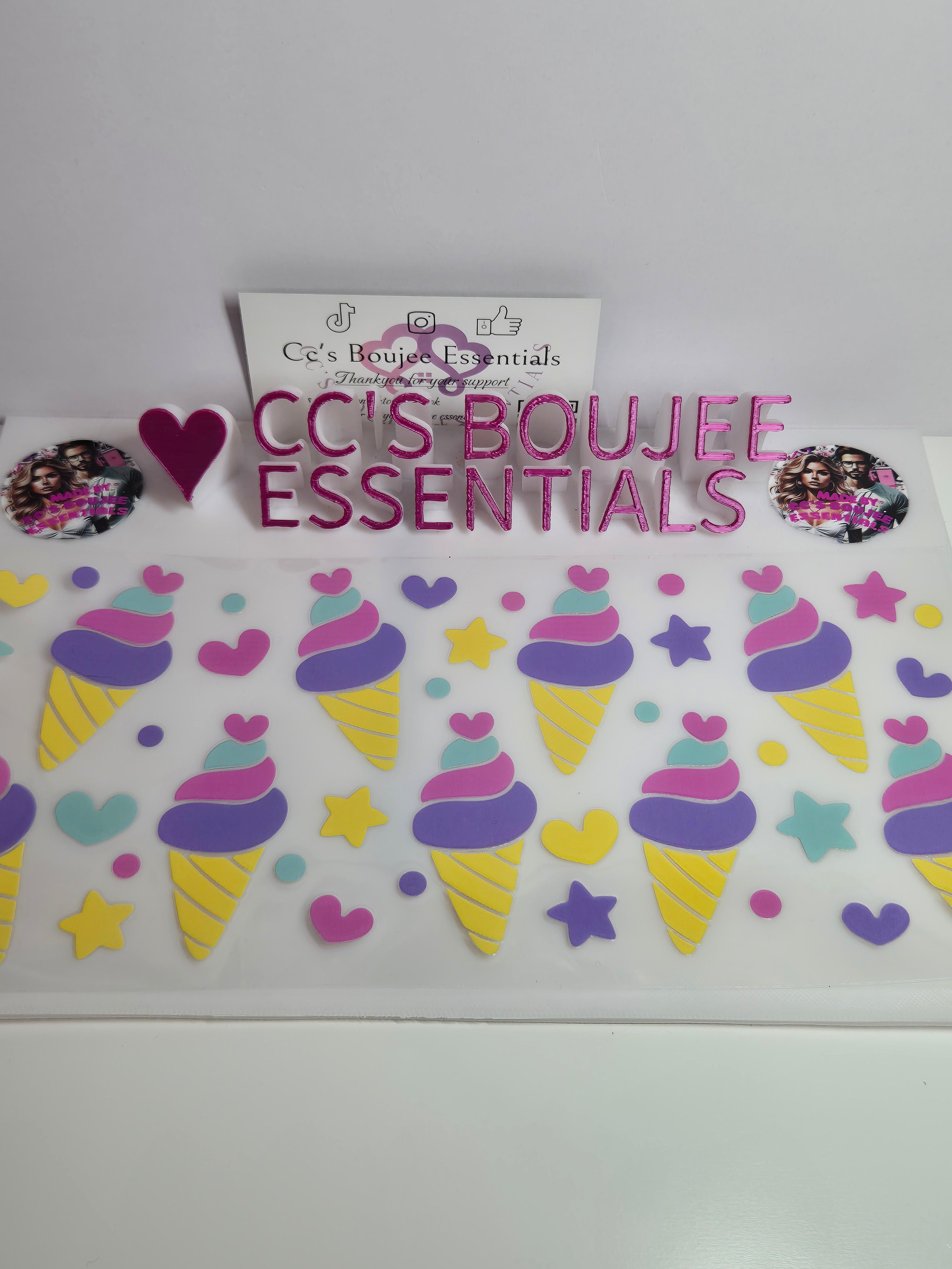 PASTEL ICE CREAMS #WRAP